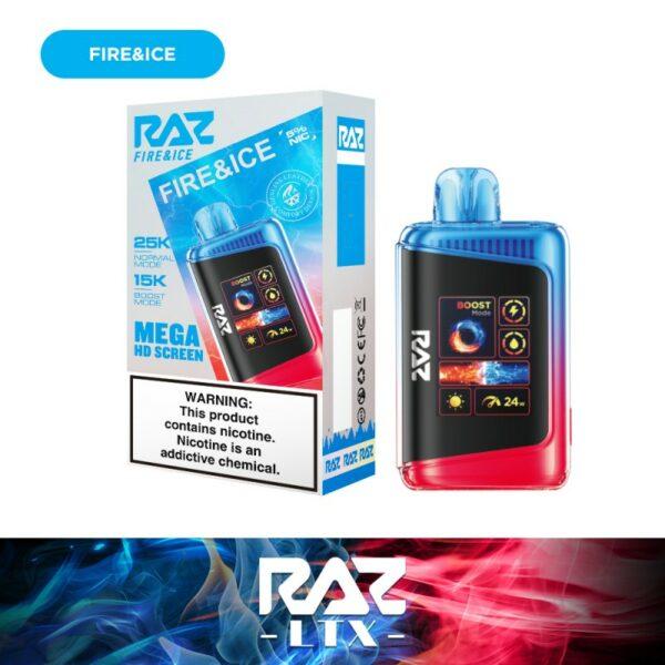 RAZ LTX25000 - Vape Disposable - 25000 Puffs - 5ct Display