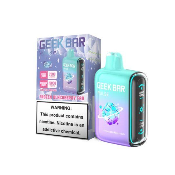 Geek Bar Pulse - Vape Disposable - 15000 Puffs - Frozen Edition - 5ct Display