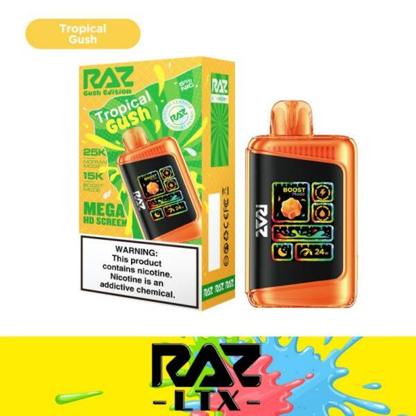 RAZ LTX25000 - Vape Disposable - 25000 Puffs - Gush Edition - 5ct Display