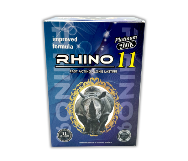 Rhino 11 - Platinum 200k - 1ct Capsule - 24ct Display - Image 3