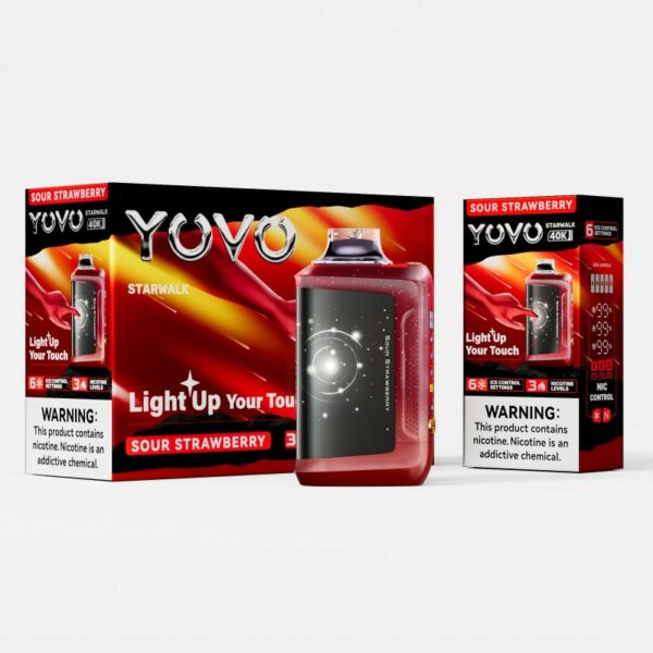 Yovo STARWALK - 40,000 Puffs - Vape Disposable - 5ct Display