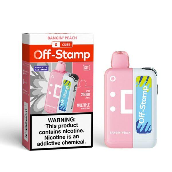 Off-Stamp X-Cube Classic Kit - 25000 Puffs - Vape Disposable - 5ct Display