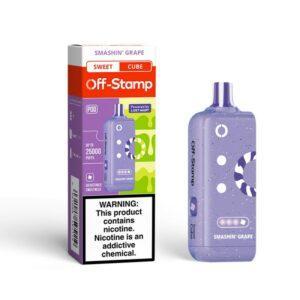 Off-Stamp X-Cube Sweet Pod - 25000 Puffs - Vape Disposable - 5ct Display
