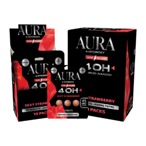 AURA - 4-Hydroxymitragynine - 3ct Tablets - 15mg - 10ct Display