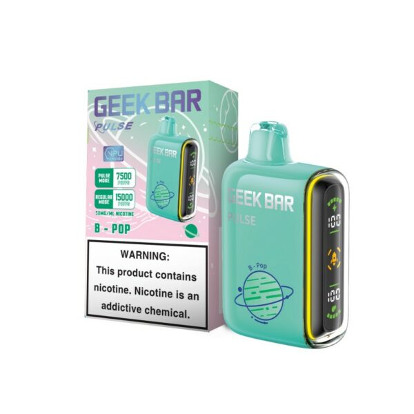 Geek Bar Pulse - Vape Disposable - 15000 puff - 5ct Display