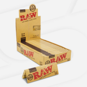 RAW Classic Rolling Papers - 24ct