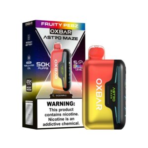 Oxbar Astro Maze - 50000 Puffs - Vape Disposable - 5ct Display