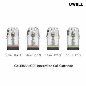 Uwell Caliburn GPP Integrated Coil Cartridges - 3pk