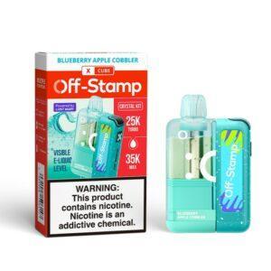 Off-Stamp X-Cube Crystal Kit - 35000 Puffs - Vape Disposable - 5ct Display