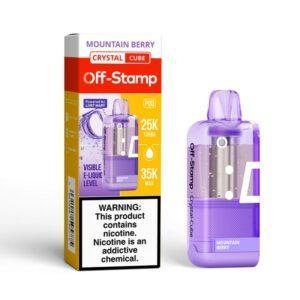 Off-Stamp X-Cube Crystal Pod - 35000 Puffs - Vape Disposable - 5ct Display