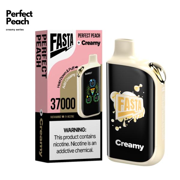 FASTA Burrst V2 - Creamy Series - Vape Disposable - 37000 Puffs - 5ct Display
