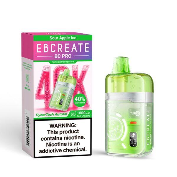 EBCREATE BC Pro - Vape Disposable - 40000 Puffs - 5ct Display