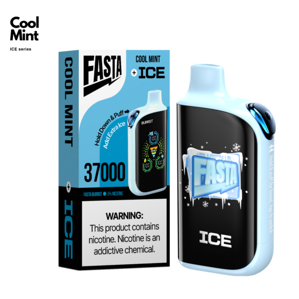FASTA Burrst V2 - Frozen Series - Vape Disposable - 37000 Puffs - 5ct Display