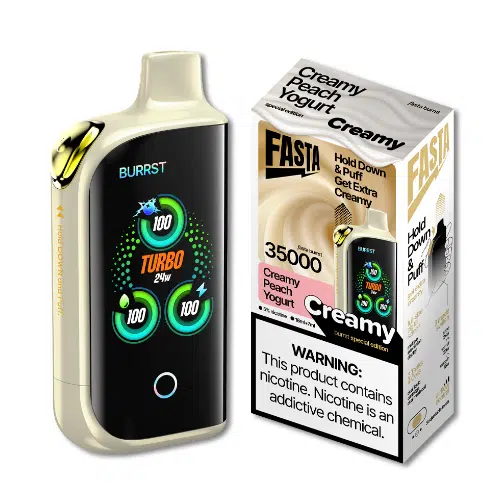 FASTA Burrst - Creamy Series - Vape Disposable - 35000 Puffs - 5ct Display