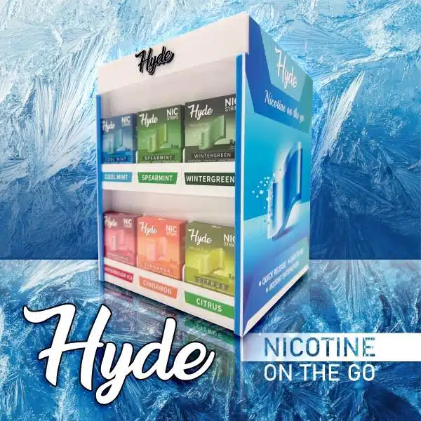 Hyde Nicotine Strips - Pre-filled 30ct Display